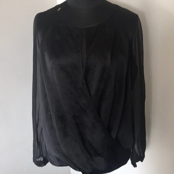 Marciano Tops - Silk Marciano Surplice Top